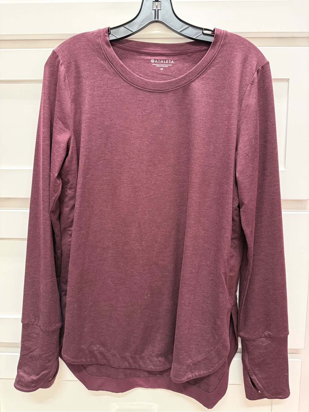 Athleta Women’s ' Long Sleeve Crewneck Top - Dusty Rose